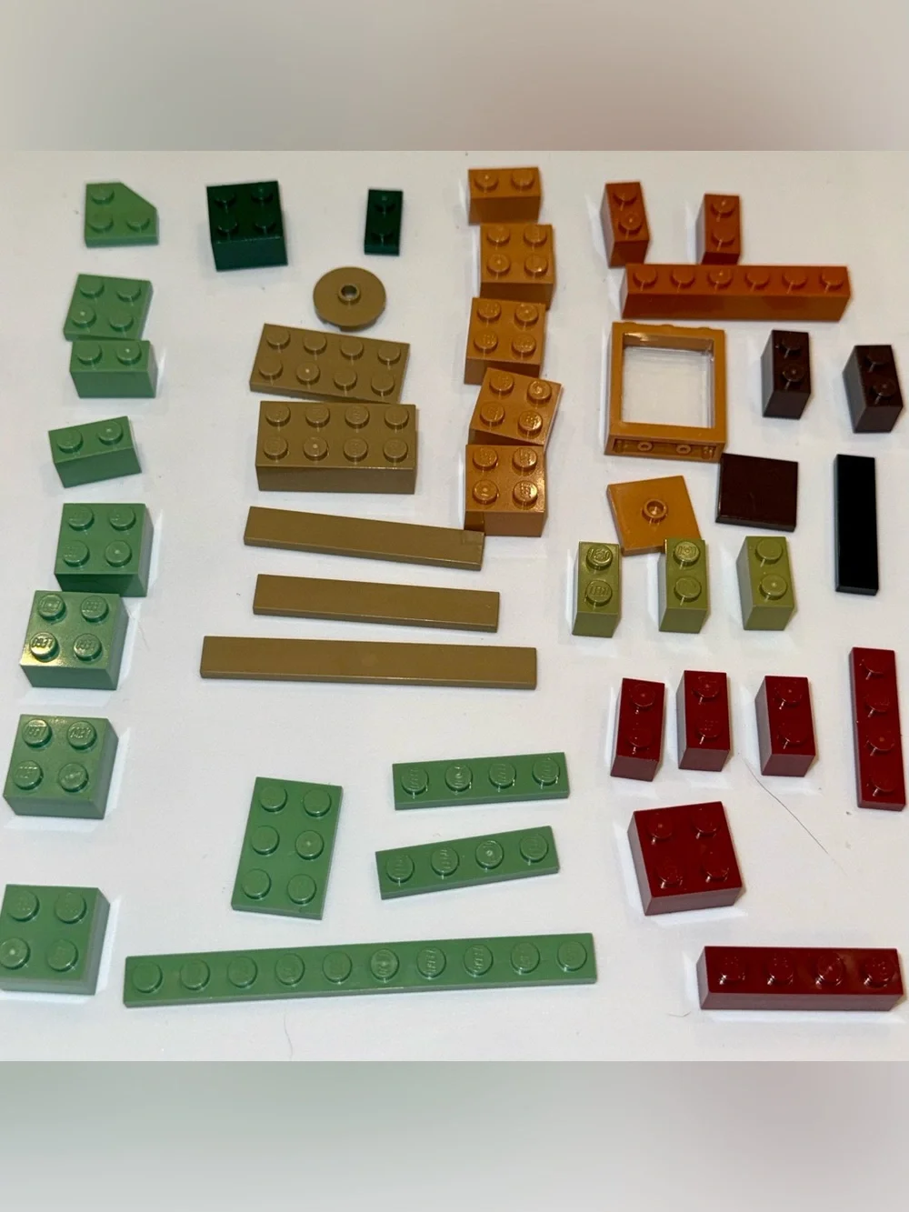 LEGO Misc blocks pieces parts lot pastel colors